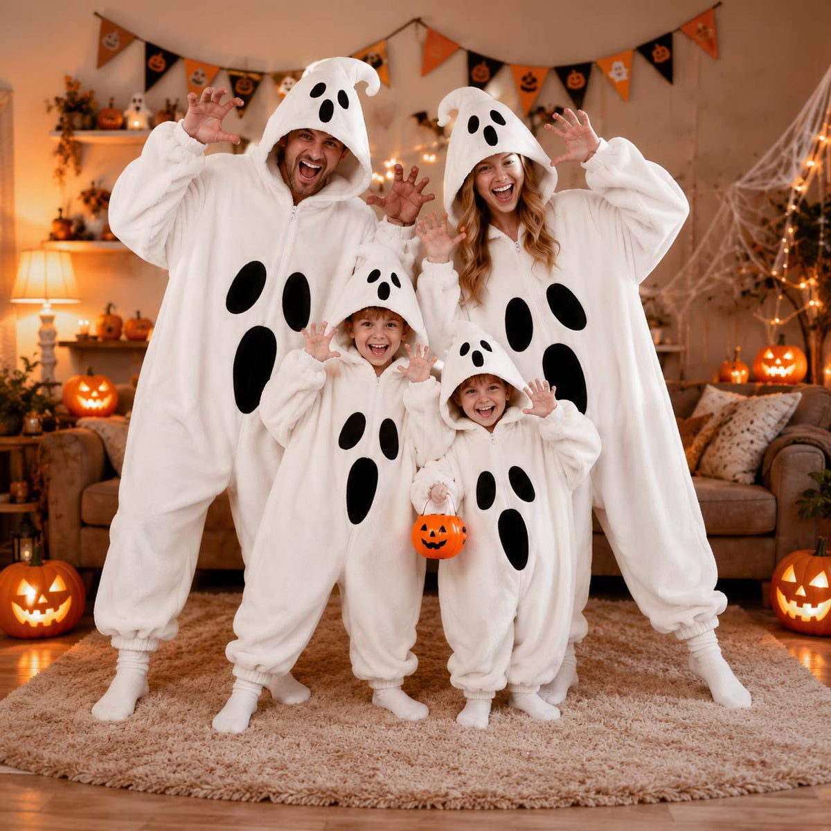 Halloween Ghost Plush Onesie