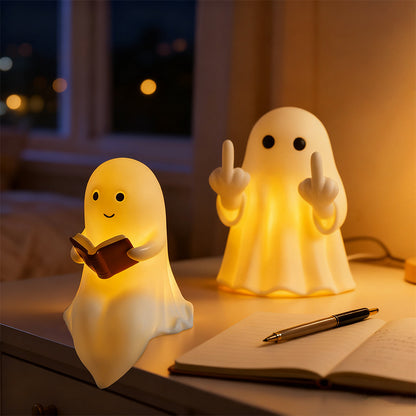 Halloween Ghost Night Light Cute Ghost Reading Desk Lamp