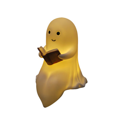 Halloween Ghost Night Light Cute Ghost Reading Desk Lamp