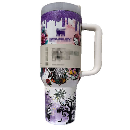 Halloween Glow-in-the-Dark 40oz Stainless Steel Vacuum Thermos