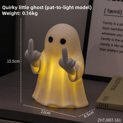 Halloween Ghost Night Light Cute Ghost Reading Desk Lamp